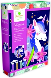 Artissimo - Sand Art Glitterati Unicorni di Notte