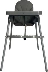 Højstol til børn, grå