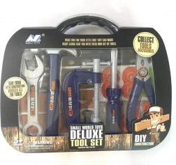 Zestaw plastikowych narzędzi dla dzieci