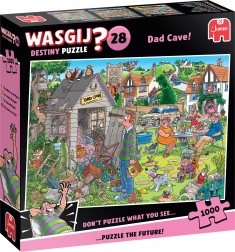 Puzzle Wasgij Destiny 28: Dad's Retreat 1000 Pieces
