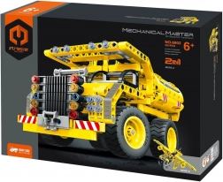 iM.MASTER 2-in-1 construction set: construction truck and airplane, 361 pieces