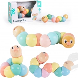 Chenille articulée en bois CLASSIC WORLD