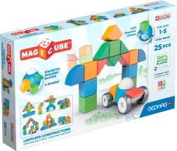 Geomag Magicube Shapes – magnetic building set, 25 pieces
