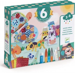 Set creativo DJECO Casa piena di animali