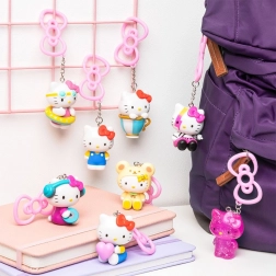 Hello Kitty portachiavi – figurina con anello, con licenza