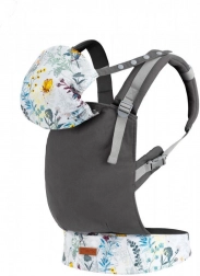 ergonomic baby carrier MoMi Collet floral