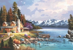 ANATOLIAN Mountain Cabin puzzle, 500 pieces