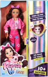 Bambola Kawaii Hi Lucy e coniglietto Momo