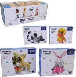 Set di costruzioni con animaletti, 93 pezzi