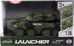 Interaktywna zabawka Czołg na baterie dla dzieci