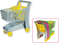 Shopping Cart with Gray Seat