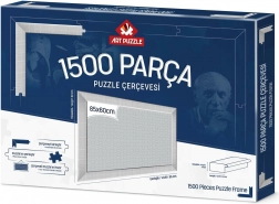 White Jigsaw Puzzle Frame 85x60 cm