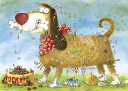 Heye puzzle Psí život 1000 dílků