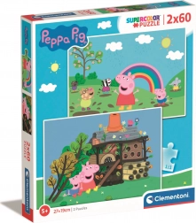 Peppa Pig Puzzle 2x60 Pieces