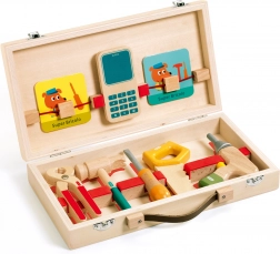 DJECO Suitcase with Wooden Tools