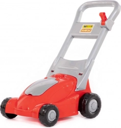 Gyermek fűnyíró hanggal – piros