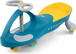 Gravity loopauto groen-geel voor kinderen