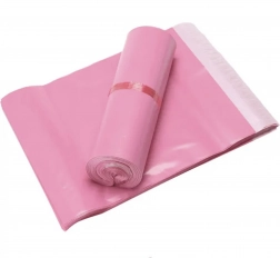 Roze poly mailers B3 400 × 500 mm, verpakking 50 stuks – sterke zelfklevende enveloppen