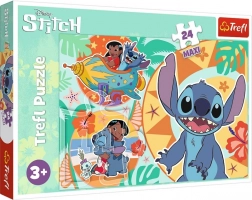Puslespil Lilo & Stitch for børn, 24 brikker