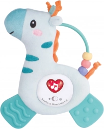 Plyšová žirafa svietiaca a zvuková hračka