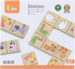 Domino in legno - Animali domestici
