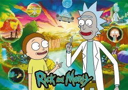 Trefl sestavljanka 1000 kosov Rick in Morty