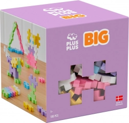 Plus-Plus BIG pastel construction set 100 pcs