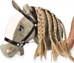 Hobby Horse Stick Pony gray premium