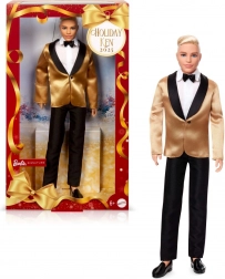 Kolekcjonerska lalka BARBIE Ken Holiday 2025