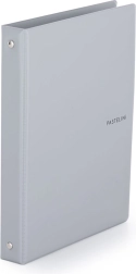 Pastelini A4 Ring Notebook Grey