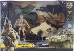 Katonai készlet robogóval gyerekeknek