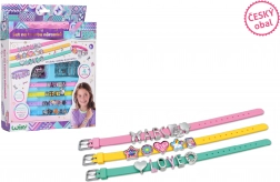 Tvorba náramků s písmeny – český obal