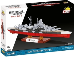 TIRPITZ Battleship Building Set 1:700 (593 pieces)