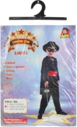 Children's bandit carnival costume, size 120–130 cm