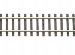 Straight rail 231 mm - 6 pieces