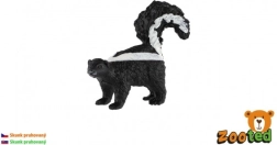 Csíkos borzfüzér műanyag figura 5 cm