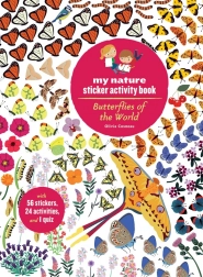 Chronicle Books activity book with stickers – Butterflies