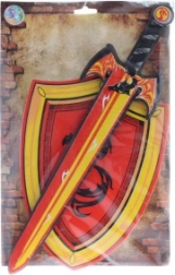 Pjenasti mač i štit za djecu