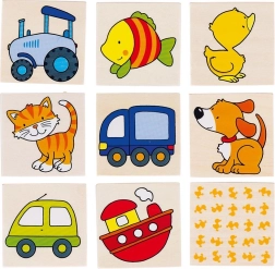Goki Mémo puzzle - 16 pièces