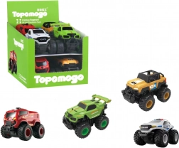 Autó Big Foot 13 cm