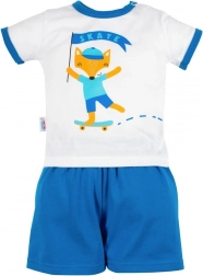 Ensemble pour nourrisson T-shirt et short NEW BABY renard 56 (0–3 m)