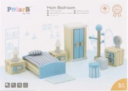 Set di mobili per casa delle bambole – camera da letto VIGA POLARB