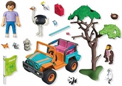 Animals & Friends barviti terenski avtomobil PLAYMOBIL