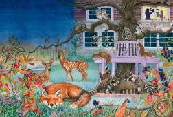 Puzzle Night Visit 100 Pieces SCHMIDT