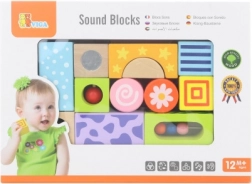 Wooden sound blocks for children 12m+
