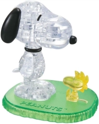 3D Crystal Puzzle Snoopy and Woodstock 41 pieces