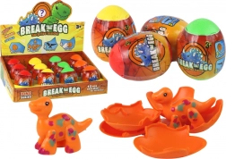 Magical Crackling Dinosaur Egg in Shell 4 Colors 6 cm