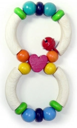 Hess Wooden Rattle Heart