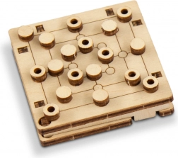 Wooden 3D Puzzle – Pocket Board Game by WOODEN CITY