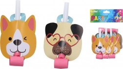 Party trobentice s pasjim motivom – 6 kosov